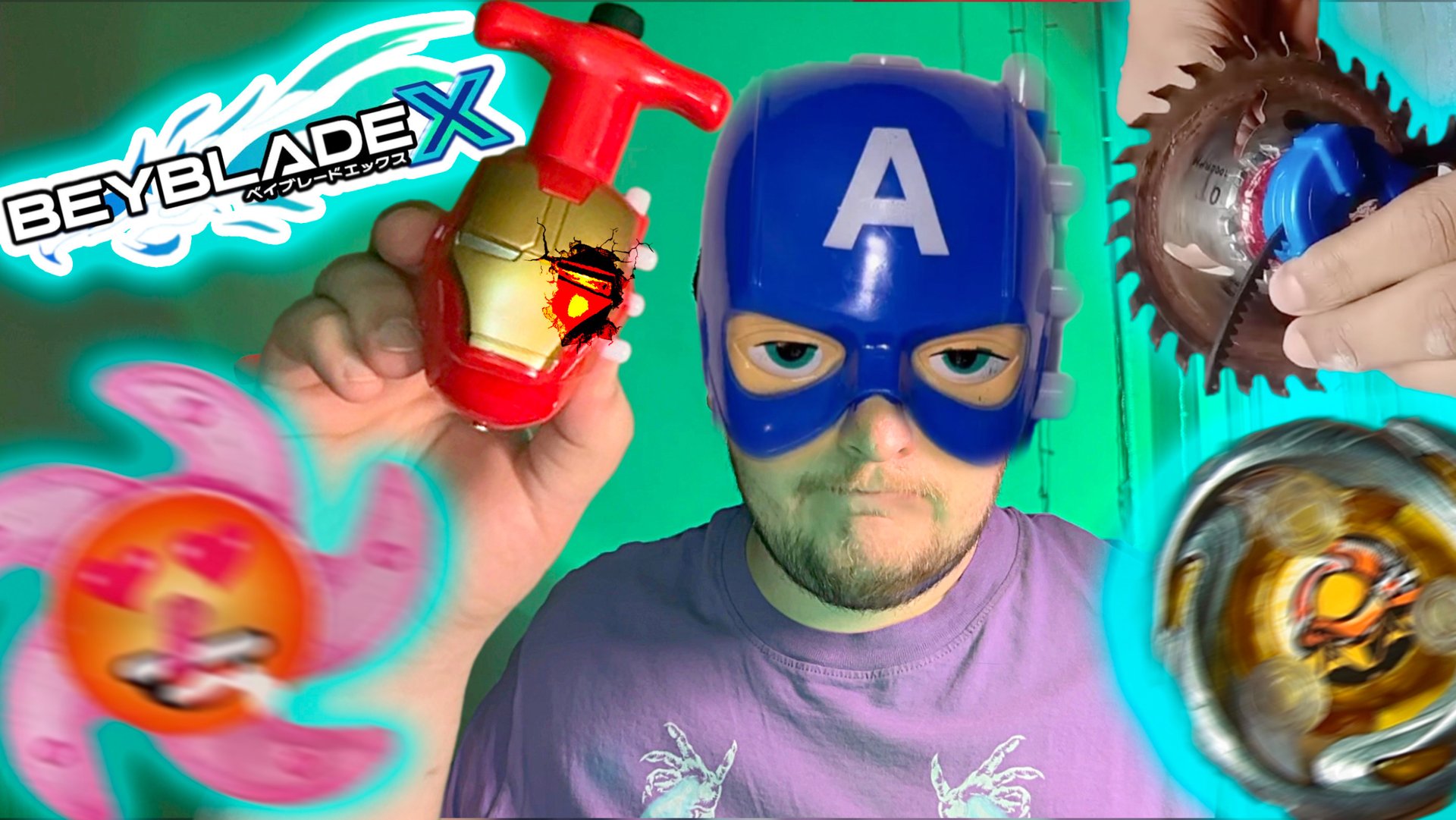 БЕЙБЛЭЙД ИКС ПРОТИВ ЖЕЛЕЗНОГО ЧЕЛОВЕКА Beyblade X Shinobi Shadow РАЗНОСИТ ВРЕДНЫЕ ИГРУШКИ