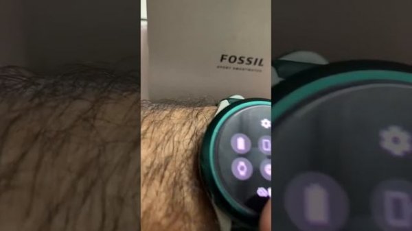 Fossil sport smartwatch DW9F2