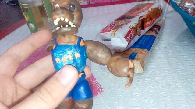 Спарки из фнаф из пластилина смотреть онлайн