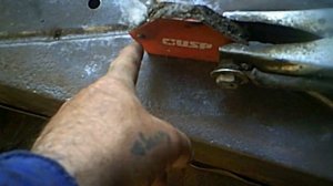 13 АПРЕЛЯ МОРОЗ  -3, делаю инструментальный ящик на МТЗ.