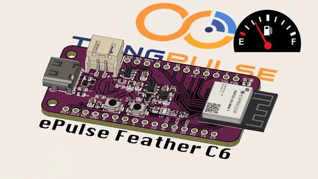 ePulse Feather C6 - Development Board with ESP32-C6, Wifi 6, BLE 5, Zigbee, Thread and Matter смотреть онлайн