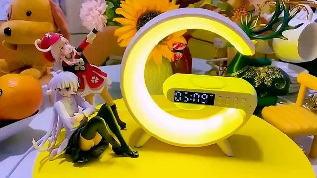 G Shaped Lamp👉 Mini Wireless Speaker and Charger with Light Alarm #unboxing #shopis #wirelesscharge смотреть онлайн