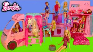 КУКЛЫ БАРБИ АВТОМОБИЛЬ С БАССЕЙНОМ