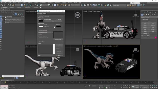 OCIO Color Management In Autodesk 3DS Max 2024.1