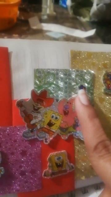 spongebob squarepants scrapbook page #shortsforfun #fyp #nickelodeon смотреть онлайн