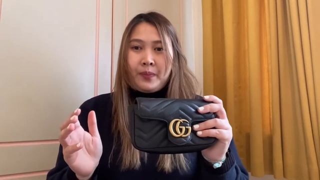 Review กระเป๋าที่คิดว่าใช้แล้วคุ้ม Gucci Marmont Super mini смотреть онлайн