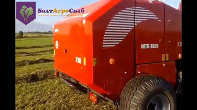 Пресс подборщик рулонный Metal Fach Z562 смотреть онлайн