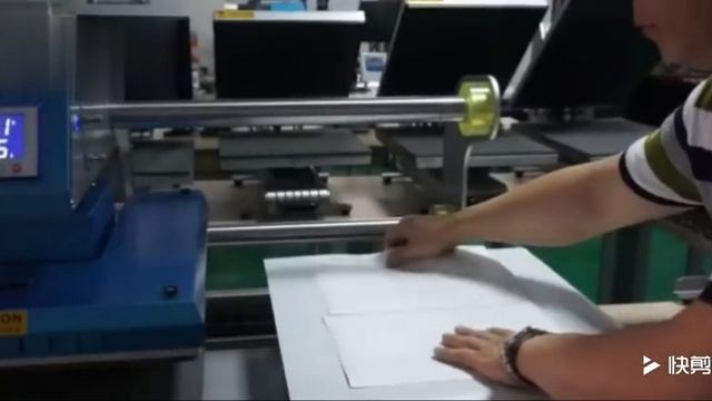 Pneumatic double station heat press machine 40x60cm смотреть онлайн
