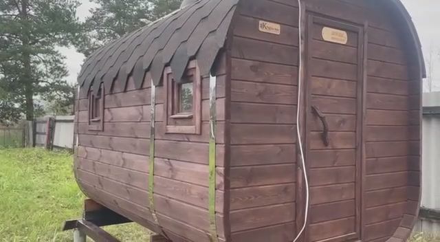 Баня "Квадро-бочка" 3 метра купить в Сарове. смотреть онлайн