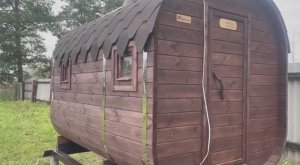 Баня «Квадро-бочка» 3 метра купить в Сарове.