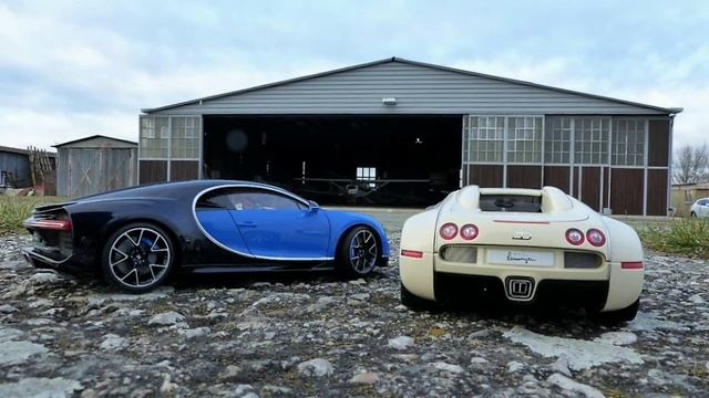 Bugatti - Chiron, Veyron - Autoart 1:18 смотреть онлайн