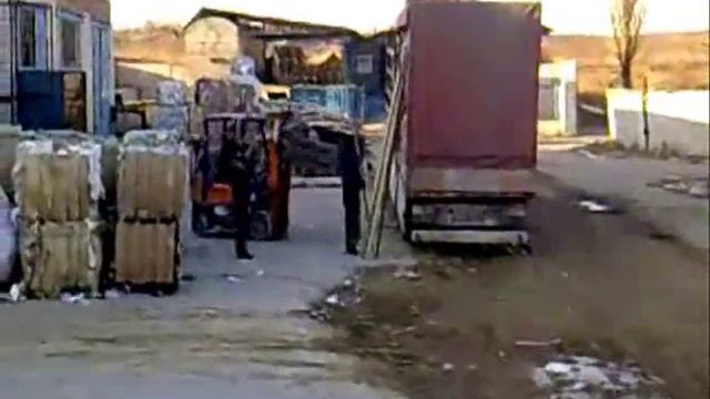 Пресс для макулатуры HSM HL 3521 загрузка фуры смотреть онлайн