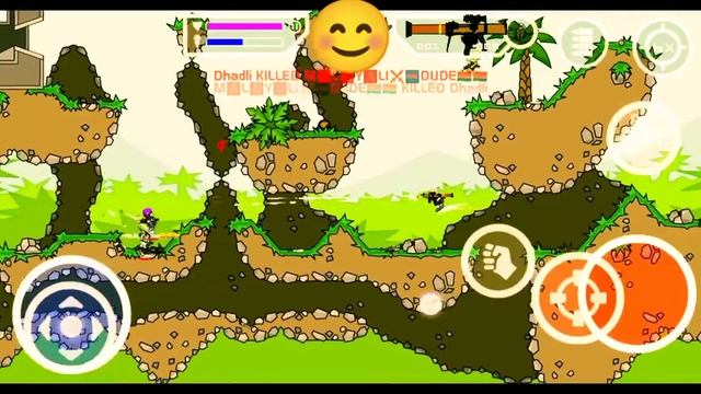 Double Gun hacker || Unlimited Ammo and Boost #minimilitia смотреть онлайн