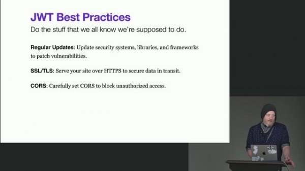 33. JWT Best Practices