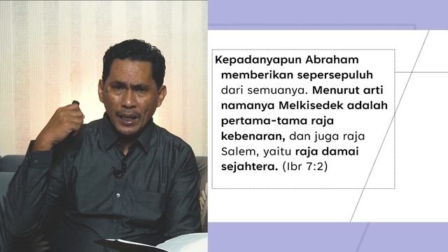 Supremasi Kristus - Yesus Lebih Besar Dari Abraham