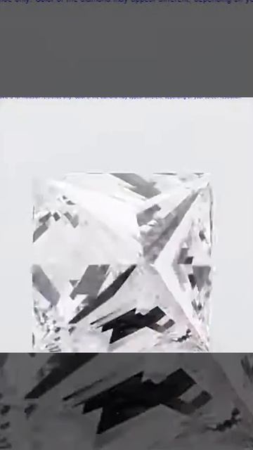 Бриллиант огранки Принцесса (Princess), хар-ки E/ VVS1 (2/2), огранка Excellent. смотреть онлайн