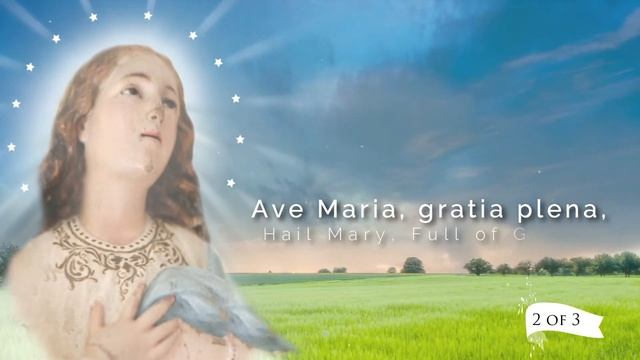 Three Ave Marias Devotion Prayer