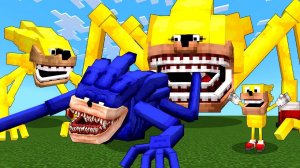 Super Shin Sonic VS Shin Sonic | Minecraft