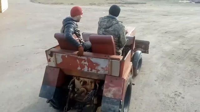 Самодельный трактор смотреть онлайн