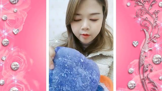 Pretty Lips Смешные звуки еды ASMR Слушайте внимательно! Ice ASMR Basil Seed Ice Mock #78 #shorts смотреть онлайн