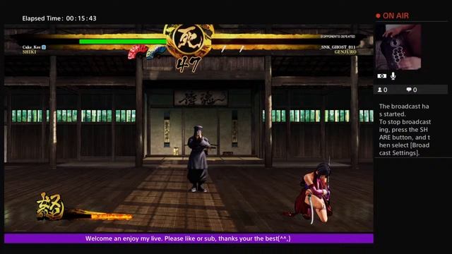 Samurai shodown , i used my hori fighting stick ps4 смотреть онлайн