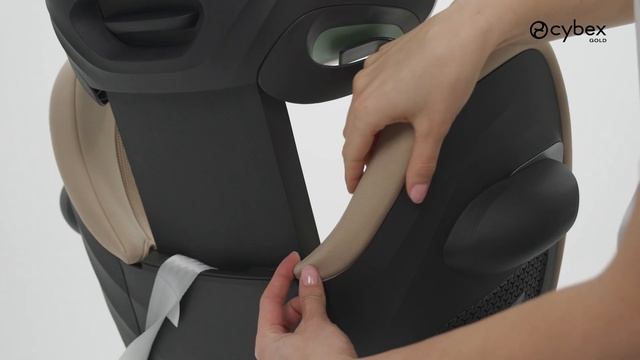 Как снять ткань с автокресла Pallas G2 CYBEX