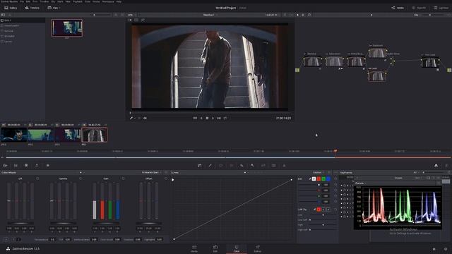 Cinematic Color Grading in Davinci Resolve Intro to Teal and Orange смотреть онлайн
