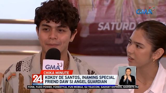 Kokoy de Santos, inaming special friend daw si Angel Guardian | 24 Oras Weekend смотреть онлайн