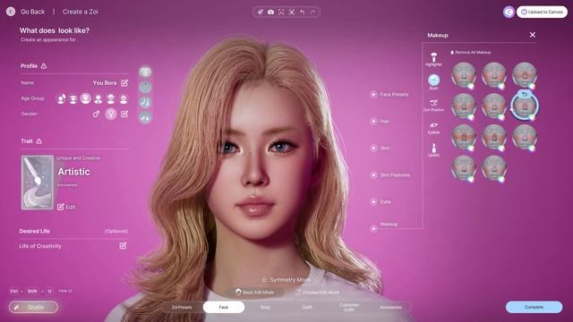 inZOI показали новый ролик с редактором персонажа смотреть онлайн