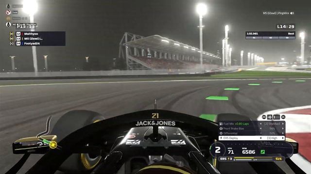 AOR Bahrain F10 S18 R2 | MS ♛Zew♛ | PingWins | Rich Energy Haas Ferrari смотреть онлайн