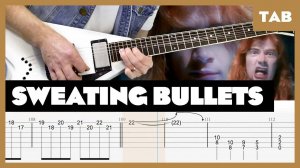 Megadeth - Sweating Bullets - Guitar Tab | Lesson | Cover | Tutorial