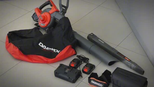 Воздуходувка-пылесос аккумуляторная DAEWOO DABL 9042Li SET