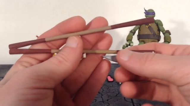 Revoltech Nickelodeon TMNT Teenage Mutant Ninja Turtles DONATELLO Action Figure Review ReDo Review
