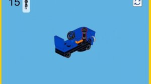 Как собрать небольшой LEGO трактор | Инструкция