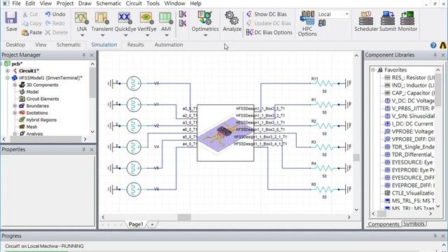 How to Estimate Near Field around Package with Circuit -Electromagnetic Co-simulation смотреть онлайн