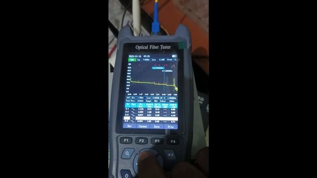 Cara Pakai OTDR & Cara baca titik putus смотреть онлайн