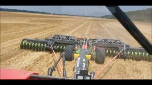 Работа дисковой бороны SKR Carbon D10500