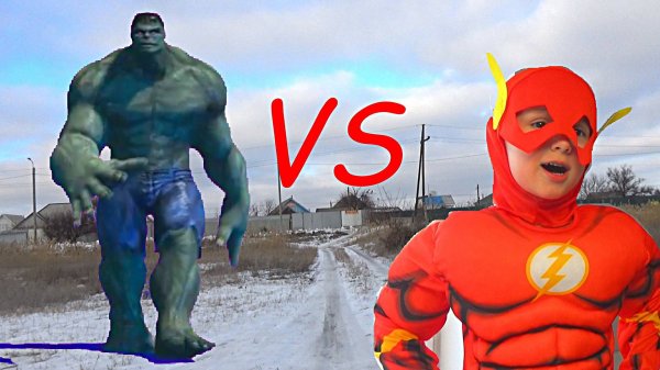 Flash vs Hulk Superheroes Epic Battle