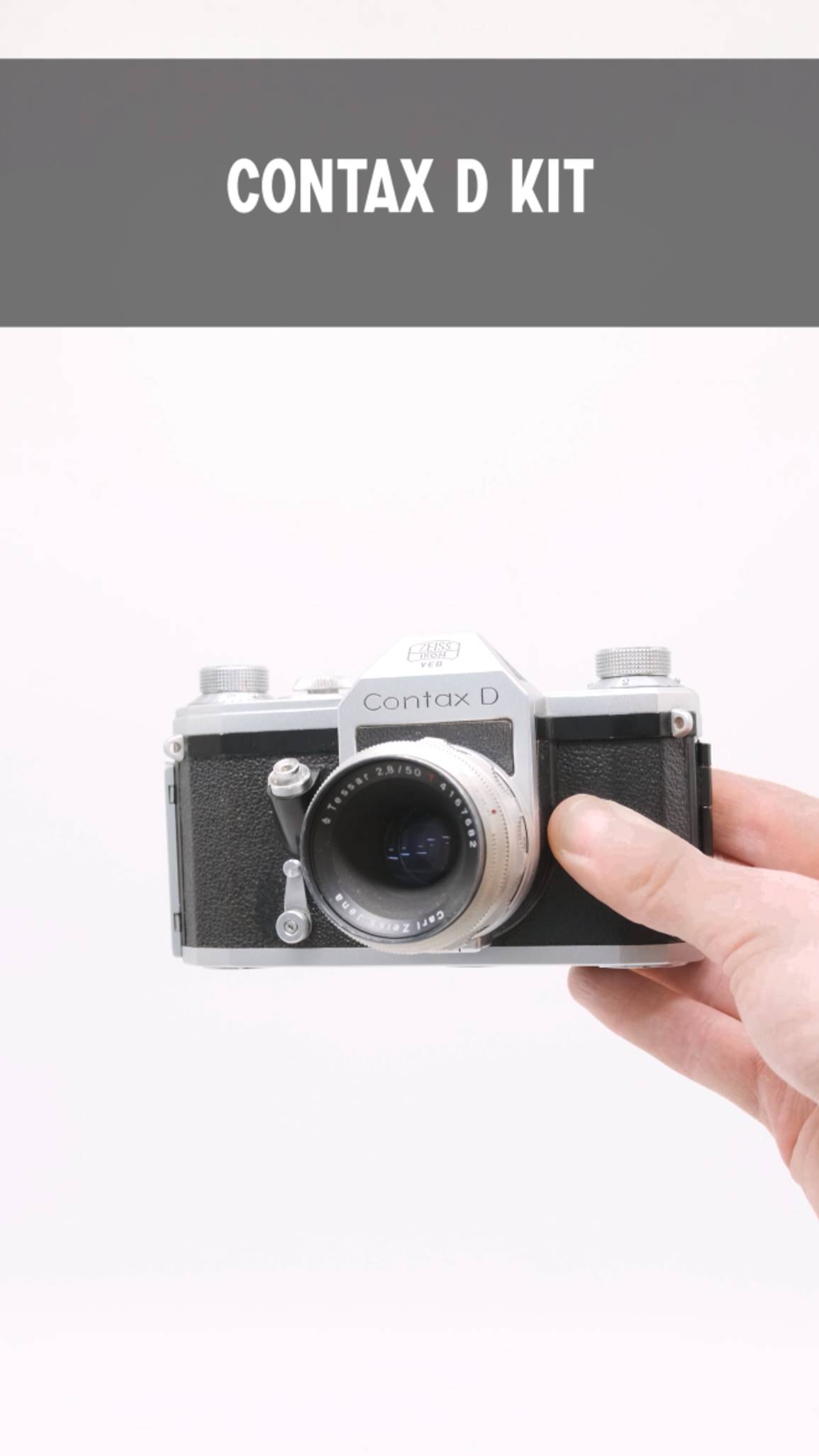Зеркальный пленочный фотоаппарат Contax D kit