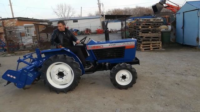 японский мини трактор Iseki TL1901 от kotamoto смотреть онлайн