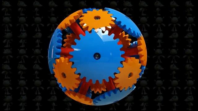 Sphere Gears III 3D Model смотреть онлайн