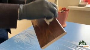Как правильно нанести масло для дерева - Wood&House _ Интерьерное масло - цвет шоколад
