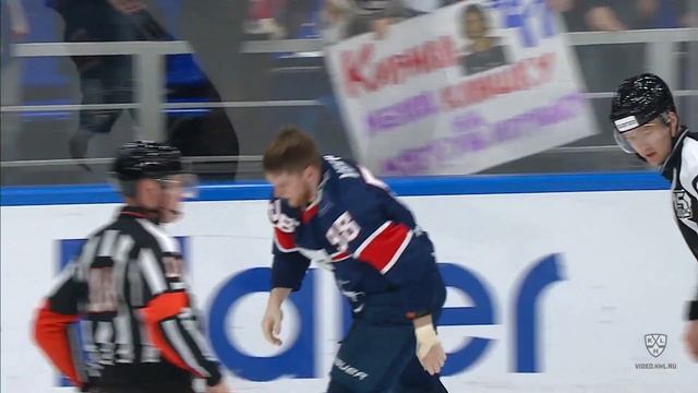 Бой КХЛ: Меркли VS Веряев / KHL Fight: Merkley VS Veryayev смотреть онлайн
