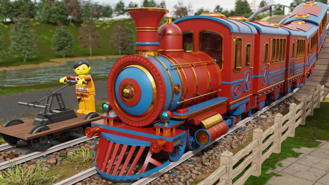 Детские мультики про поезда, Давайте веселиться с Томасом, смотреть мультики для малышей онлайн