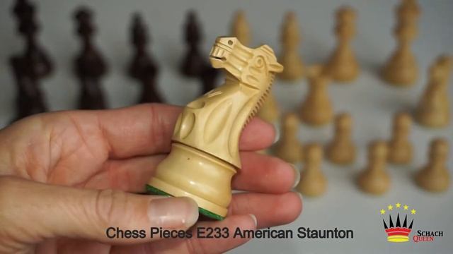 SchachQueen E233 American Staunton смотреть онлайн