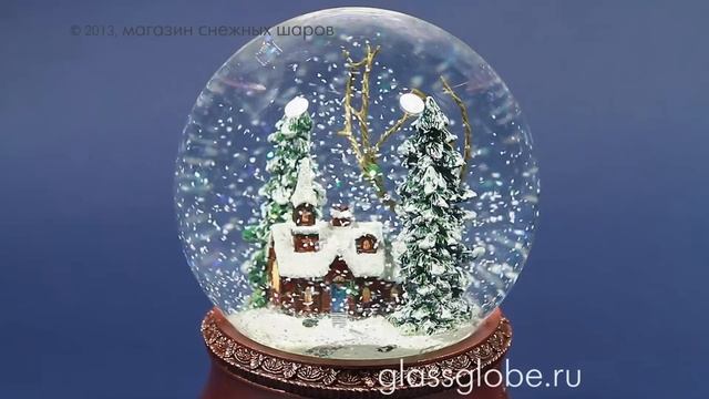 Снежный шар "Церквушка" смотреть онлайн