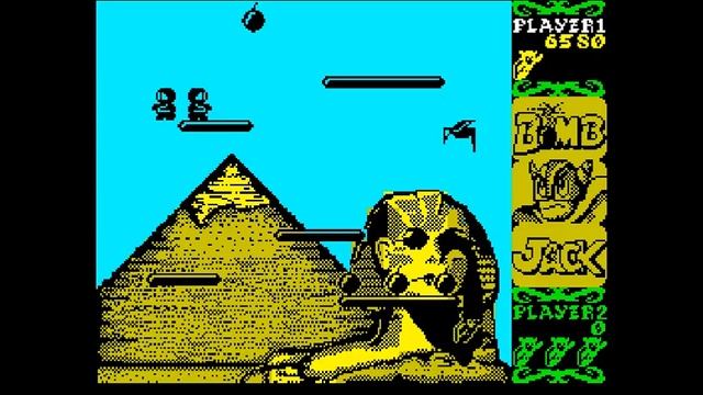 ZX Spectrum Bombjack смотреть онлайн