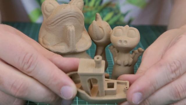 /Review | Fiber Force Italy - WoodForce filament - 3D print with wood смотреть онлайн