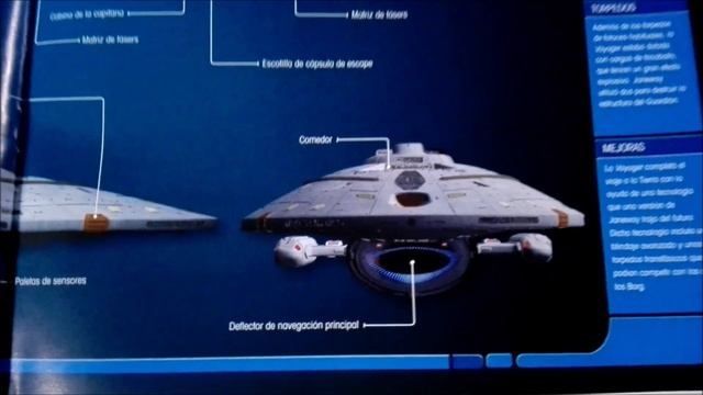 Unboxing U.S.S. Voyager NCC-74656 De Colección Oficial De Naves Star Trek De La Nación E Eaglemoss