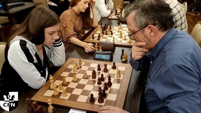WFM Fatality (1971) vs IM A. Granovskiy (2019). Chess Fight Night. CFN. Blitz смотреть онлайн